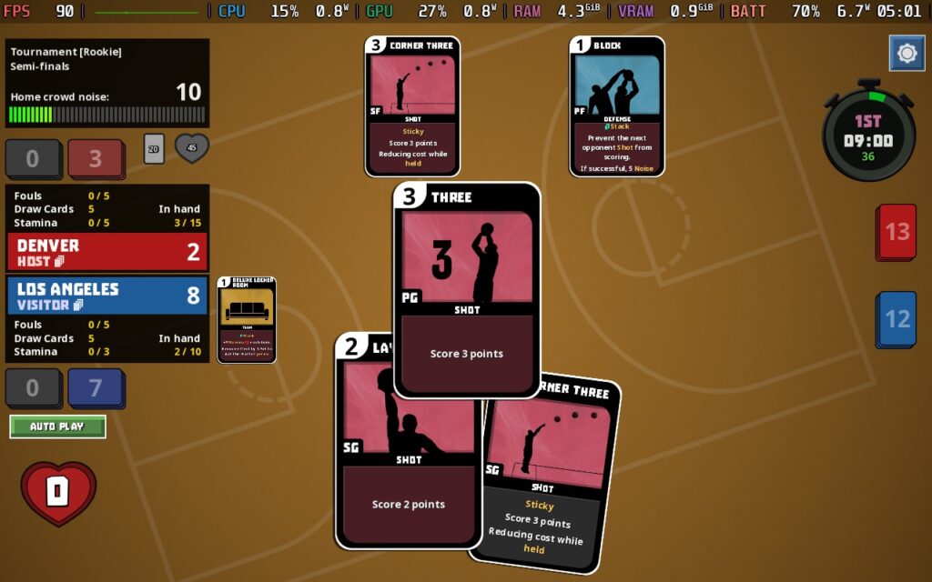 Clutchtime: Basketball Deckbuilder 1 Clutchtime: Basketball Deckbuilder