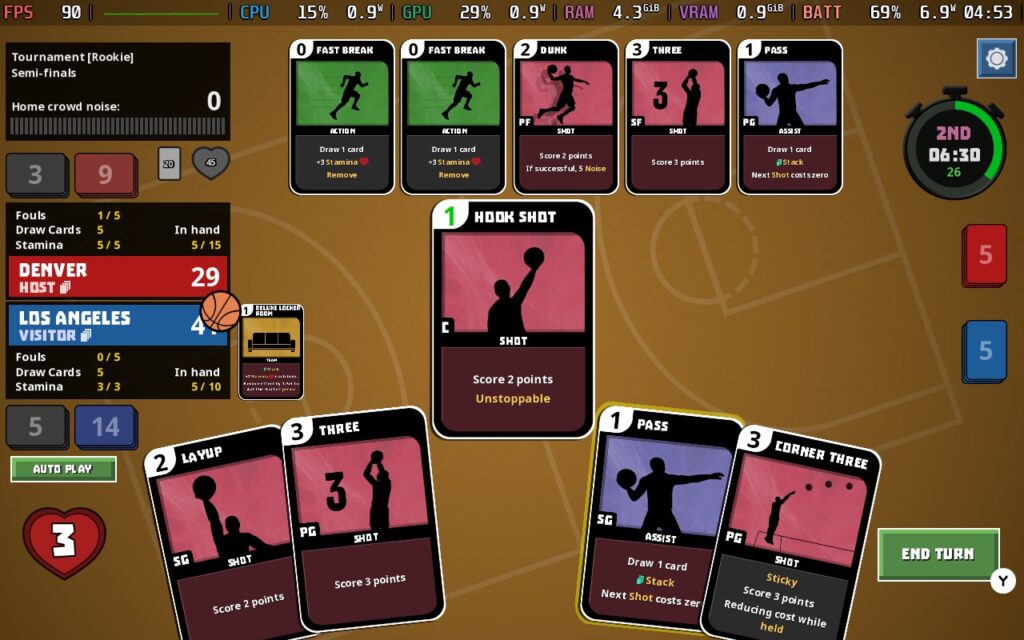 Clutchtime: Basketball Deckbuilder 2 Clutchtime 2
