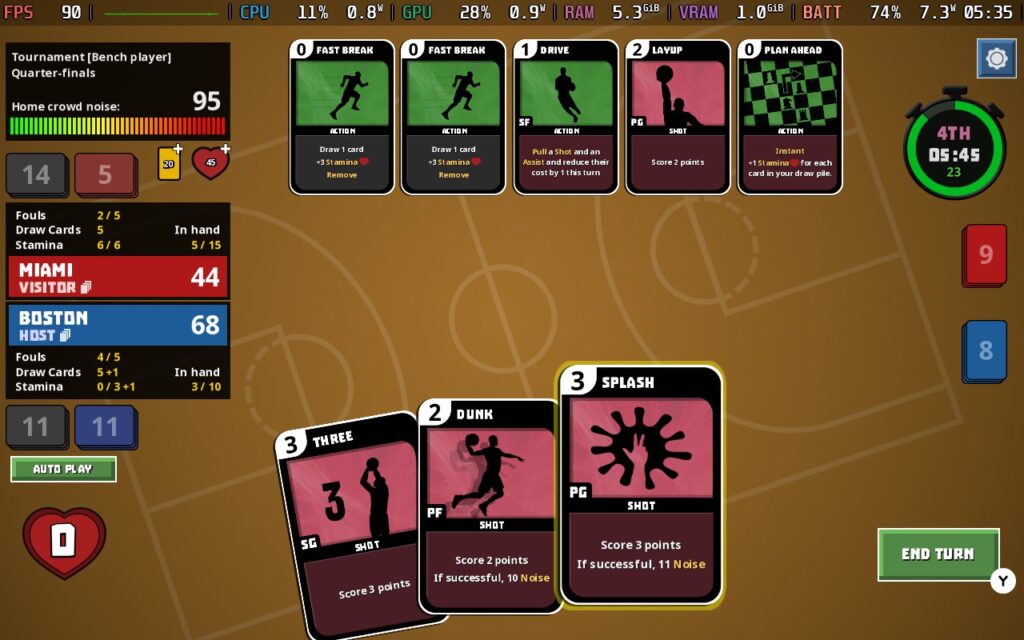 Clutchtime: Basketball Deckbuilder 5 Clutchtime 6