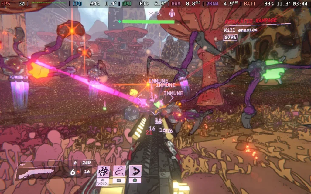 Mycopunk (Early Access) 8 MycopunkPerformance2