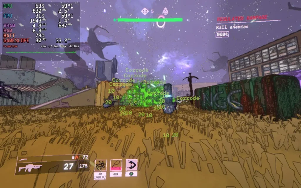Mycopunk (Early Access) 9 MycopunkPerformance3