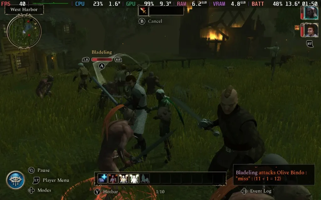 Dungeons & Dragons Neverwinter Nights 2: Enhanced Edition 5 NWN2EnhancedPerformance1