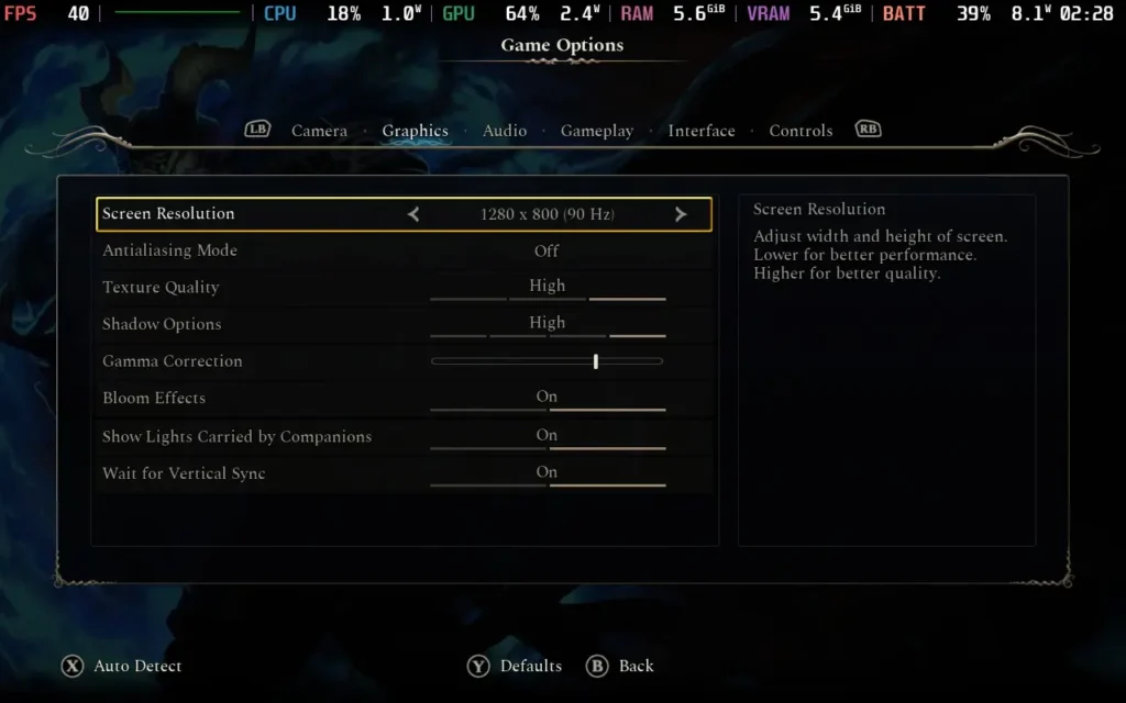 Dungeons & Dragons Neverwinter Nights 2: Enhanced Edition 4 NWN2EnhancedSettings