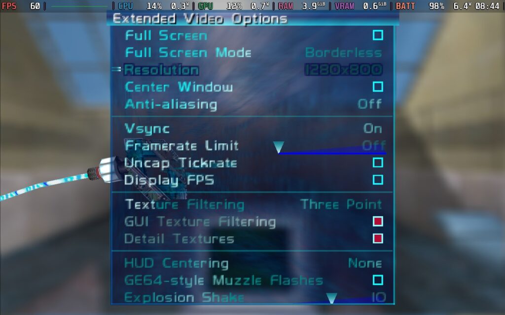 Perfect Dark's Reboot May Be Canceled, But The Original's Native PC Port Is Great on Steam Deck 4 PerfectDarkRecompilationSteamDeckSettings