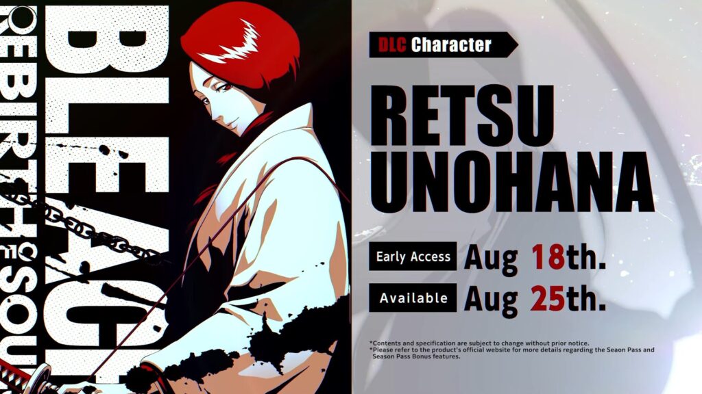 Bleach RoS DLC 08 18 25
