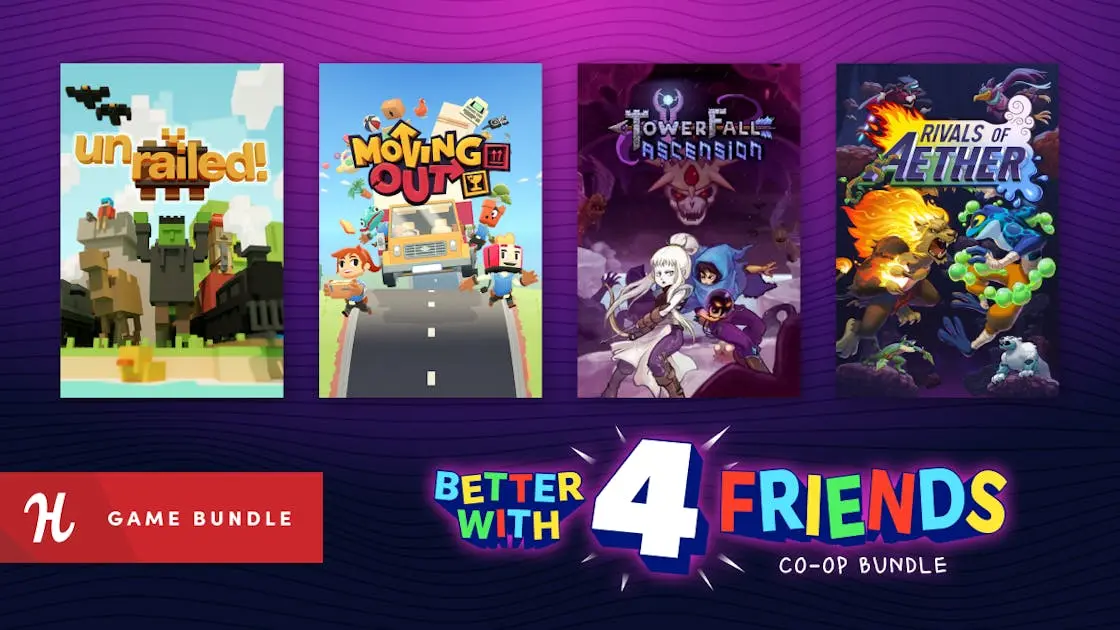 Grab Some Buddys for the Better with 4 Friends Co-op Humble Bundle! 1 Humble Better With 4 Friends Bundle