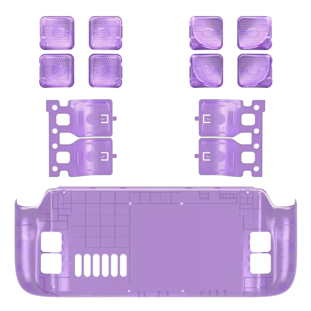 eXtremeRate Announces New Steam Deck Shell With Interchangeable Buttons 3 Screenshot 2025 08 28 at 08 45 22 eXtremeRate Interchangeable Back Buttons Bottom Shell for Steam Deck L – eXtremeRate Retail