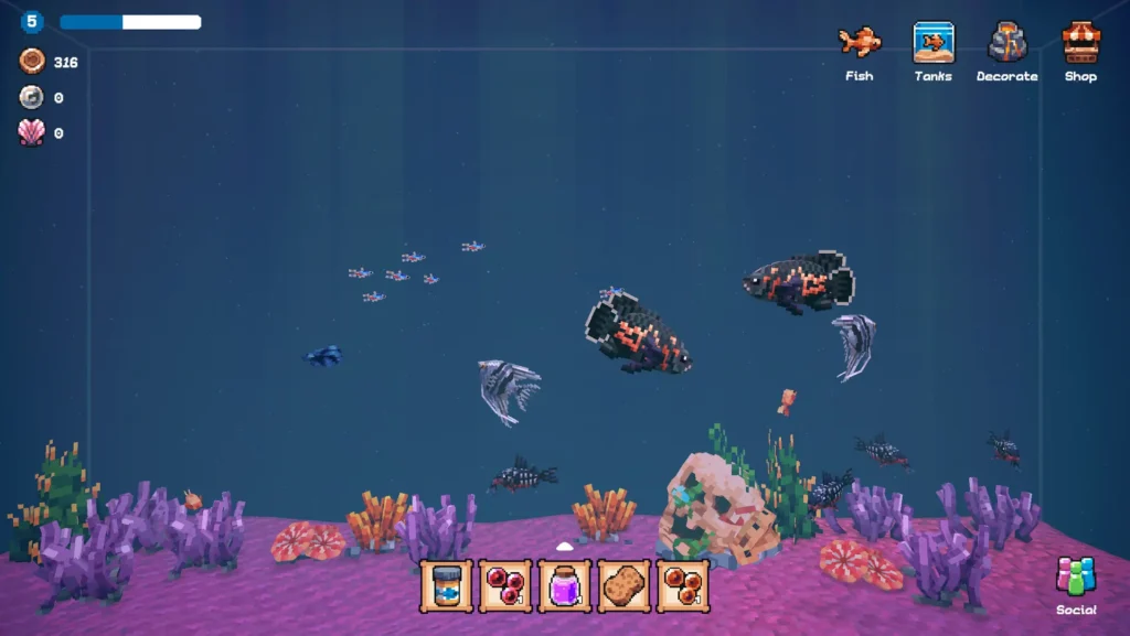 Tiny Aquarium Gets Missing Icon Fix For Steam Deck 2 TinyAquariumStock2