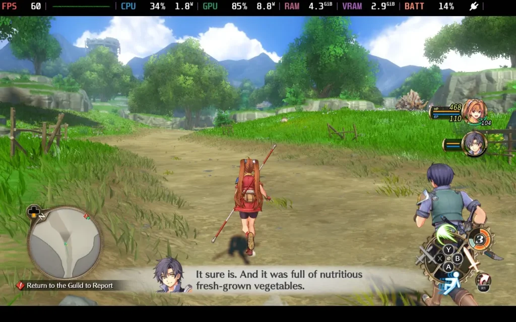 Trails in the Sky 1st Chapter is Looking to be a Delight on the Steam Deck 2 Trails1stChapterPerformance2