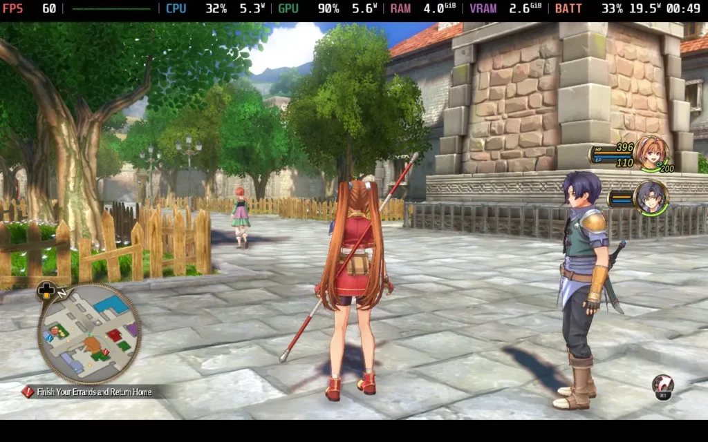 Trails in the Sky 1st Chapter is Looking to be a Delight on the Steam Deck 3 Trails1stChapterPerformance3