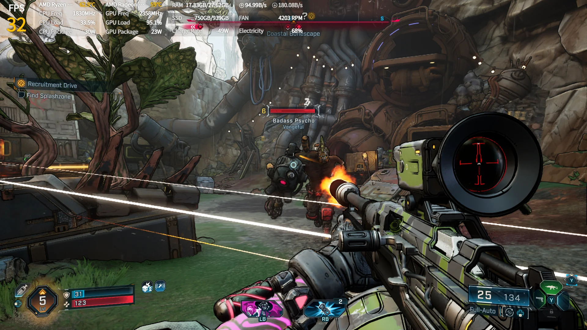 Borderlands 4 Could Be Fantastic On The ROG Xbox Ally X Thanks To AYANEO 3's Performance 6 Borderlands4AYANEO31080p 4