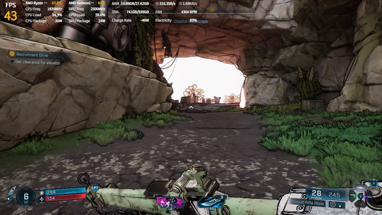 Borderlands 4 Could Be Fantastic On The ROG Xbox Ally X Thanks To AYANEO 3's Performance 8 Borderlands4AYANEO3720p 1