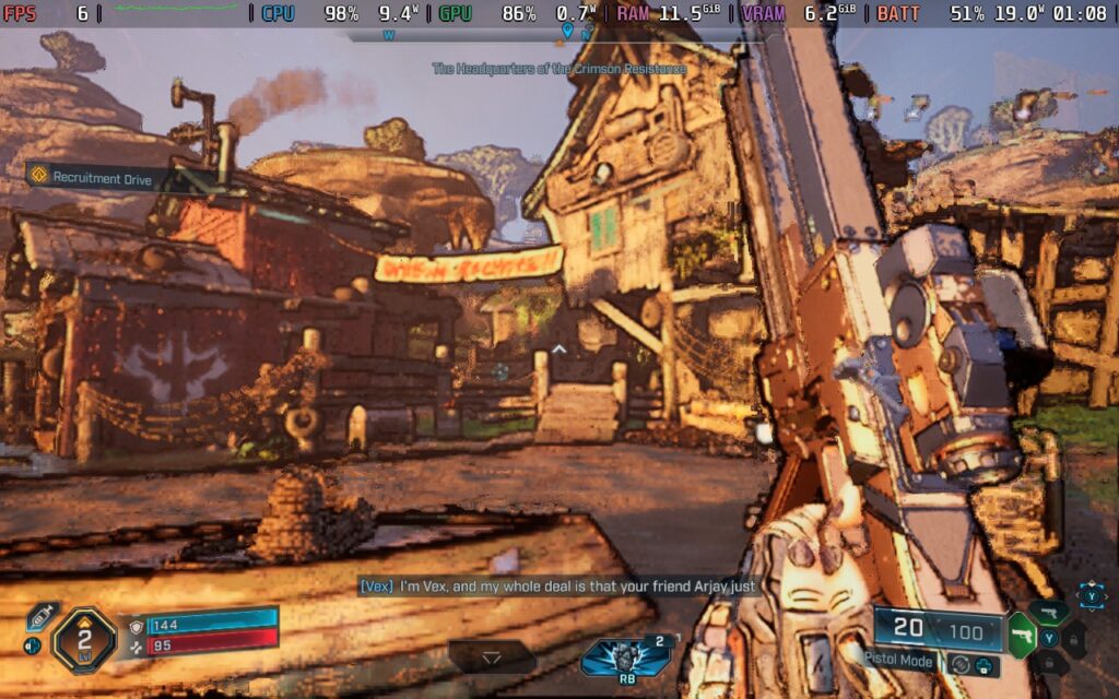 Borderlands 4 Should Not Be Played On The Steam Deck - Preview 2 Borderlands4WithTSR 14