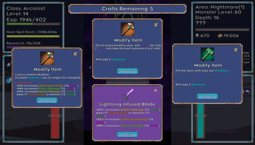 Don't Die, Collect Loot's 1.0.1 Patch Fixes Tooltip Issue On The Steam Deck 2 dont die2