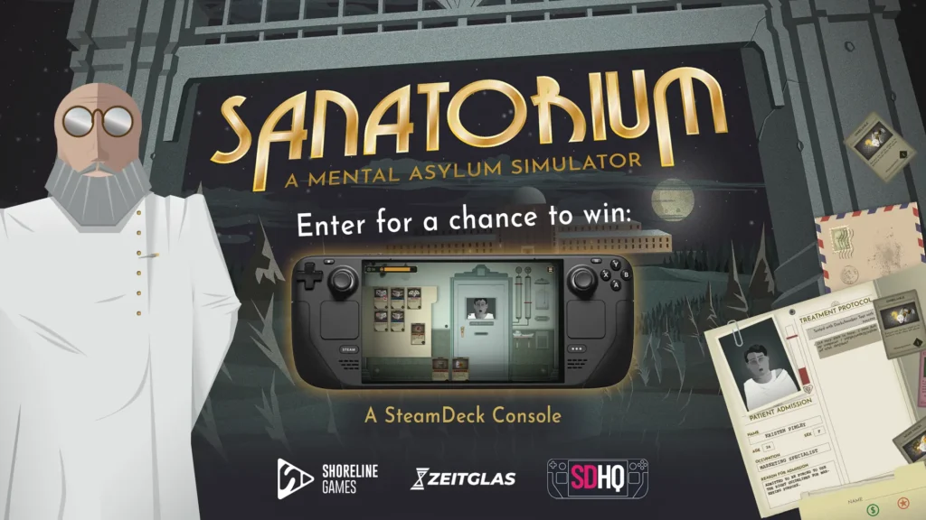 Shoreline Games Is Giving Away Two Steam Decks To Celebrate Sanatorium's Upcoming Release 2 Sanatorium Contest BS 1200x1500 1