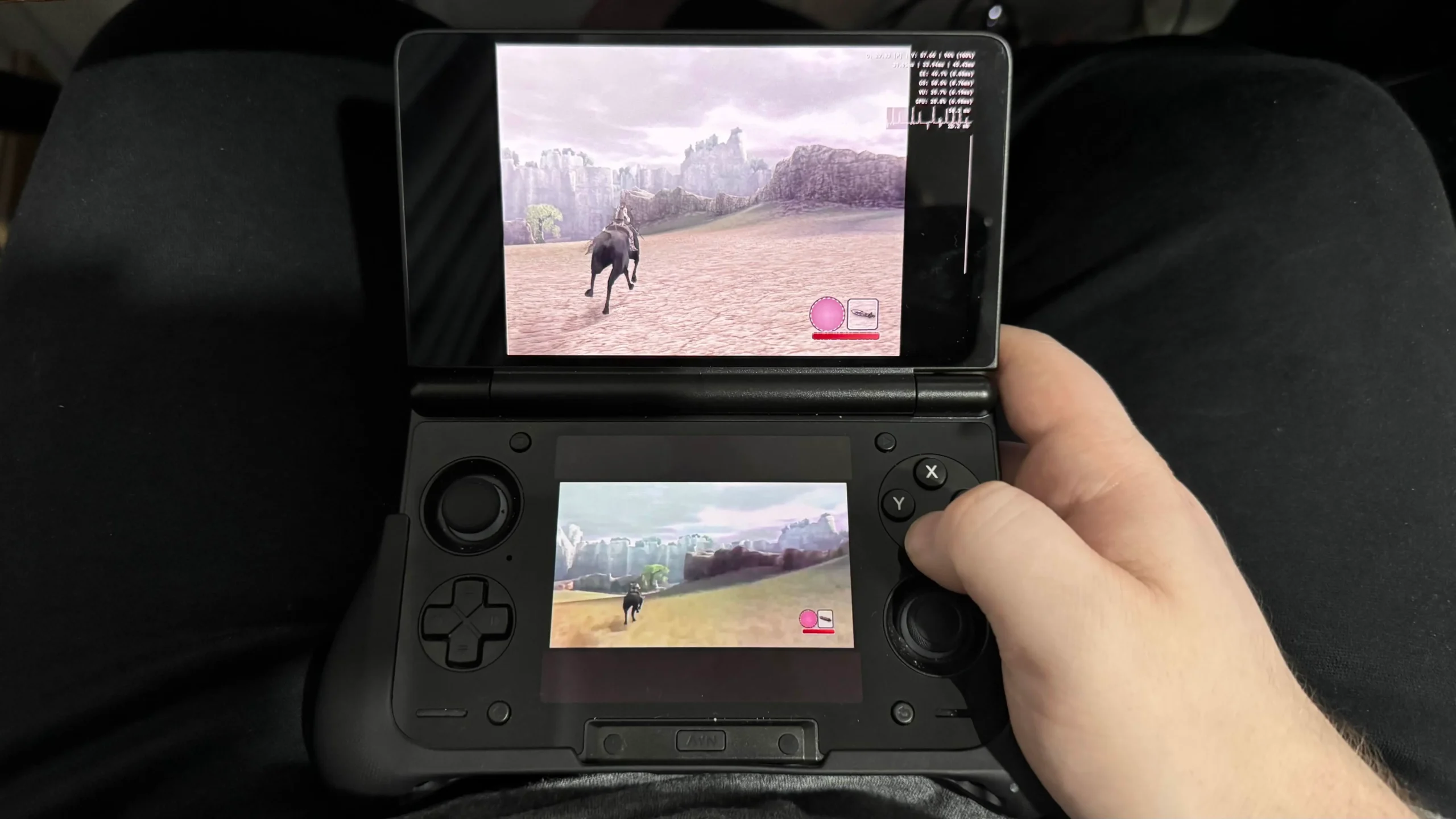AYN Thor Review - 3DS Emulation Has Never Felt So Good 7 AYNThorShadowoftheColossusMultitasking scaled