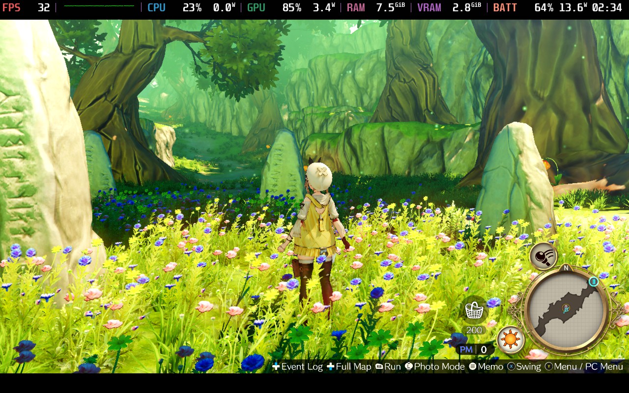Atelier Ryza's New DX Versions Improve Steam Deck Performance, With Some Compromises To Visuals 3 AtelierRyza1DXFlowerField