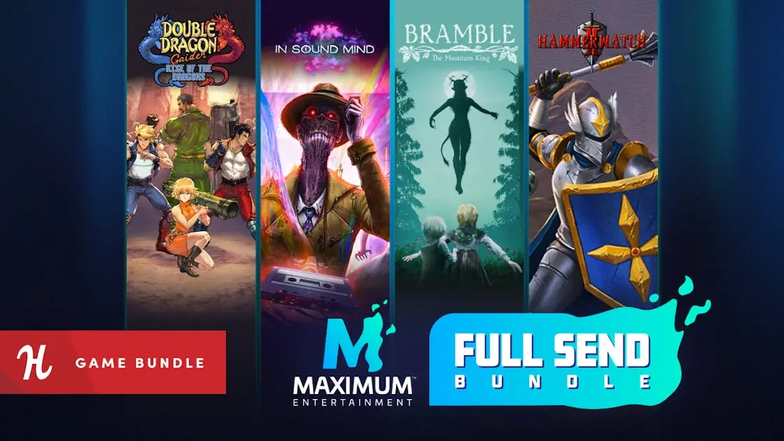 Maximum Entertainment's Full Send Humble Bundle has Hammerwatch, Double Dragon, and More! 1 HumbleFullSendBundle