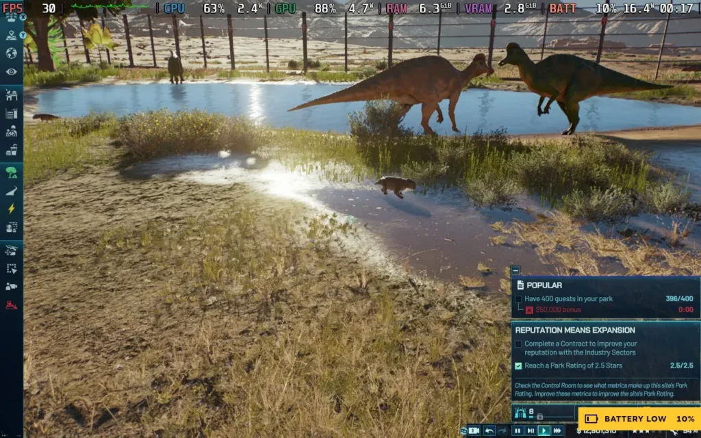 How Every Game Nominated For The Game Awards 2025 Runs On Steam Deck 29 JurassicWorldEvolution3SteamDeck3