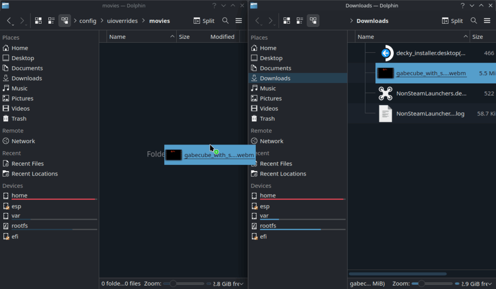 How To Set Up Custom Boot Videos On Steam Deck 10 MovingVideostoMoviesFolderBootVideos