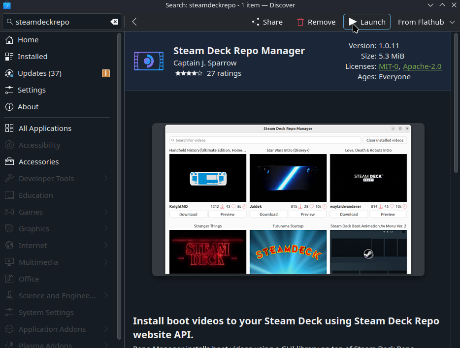 How To Set Up Custom Boot Videos On Steam Deck 1 SteamDeckRepoManagerDiscoverStore