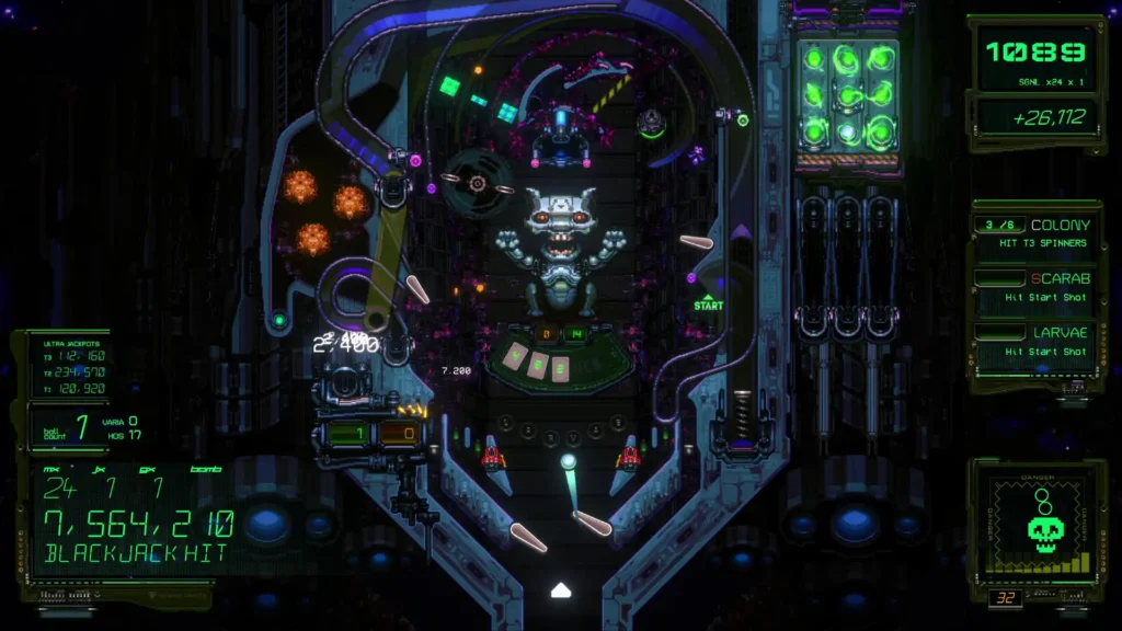 XENOTILT: HOSTILE PINBALL ACTION Gets A Performance Boost For Steam Deck 1 XENOTILT: HOSTILE PINBALL ACTION