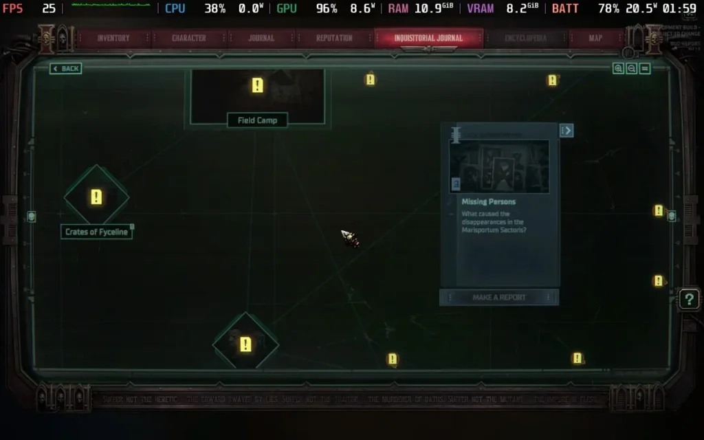 Warhammer 40,000: Dark Heresy is the Mystery Game I Didn't Know I Wanted - Alpha Test Impressions 1 DarkHeresyAlpha2