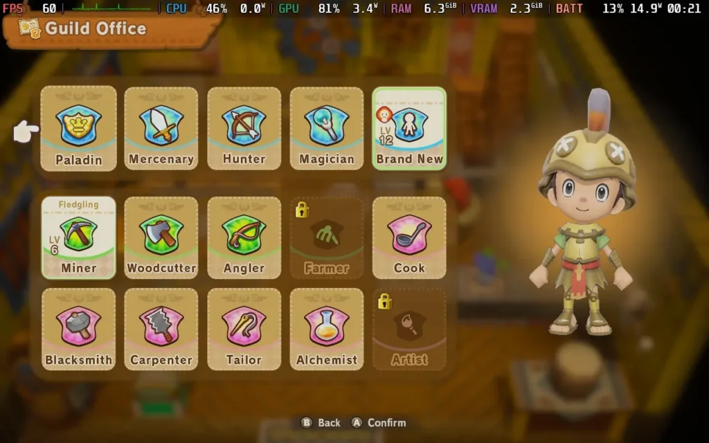 FANTASY LIFE i: The Girl Who Steals Time 2 FantasyLifeiSteamDeck2