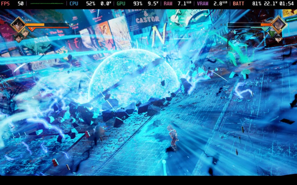 The Steam Deck Unsupported Report 3 - Trinity Trigger, Just Cause 2, and Jump Force 7 JumpForceSteamDeck 6