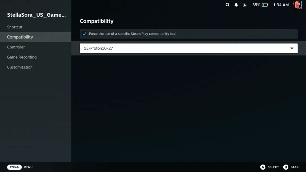 How To Install And Play Stella Sora On Steam Deck 5 StellaSoraProtonGE