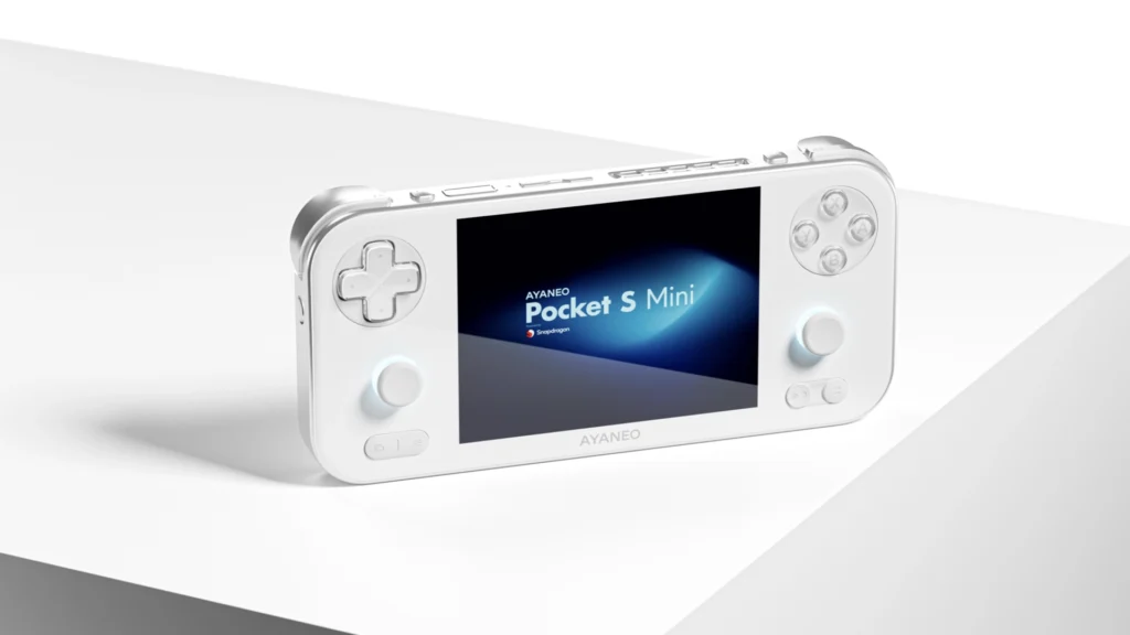 AYANEO Introduces New Pocket S Mini and KONKR Fit 9 AYANEO Pocket S Mini White.019