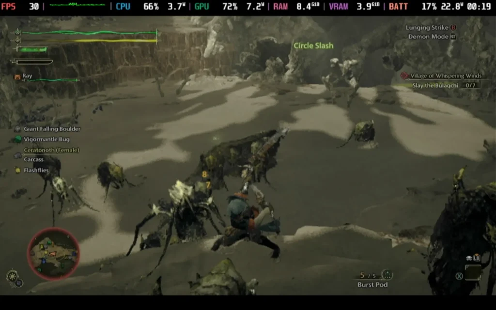 Monster Hunter Wilds' Is More Playable On Steam Deck After The Latest Patch, But Still Falls Short On Stability 3 MonsterHunterWildsSteamDeck2