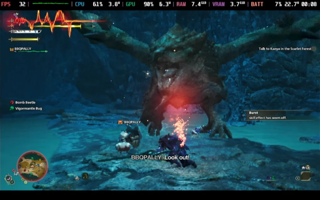 Monster Hunter Wilds' Is More Playable On Steam Deck After The Latest Patch, But Still Falls Short On Stability 4 MonsterHunterWildsSteamDeck5