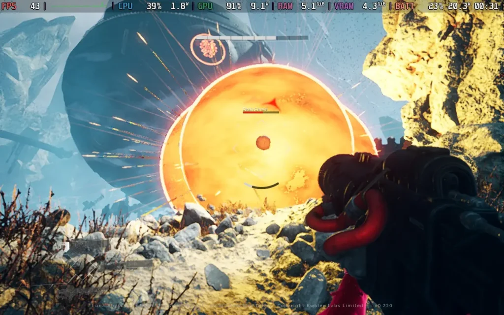The Luna Abyss Demo is a Visually Spectacular, but Sedentary "Bullet-Hell" - Next Fest Demo Preview 4 LunaAbyssSteamDeck4