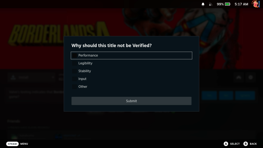 New Steam Deck Beta Client Improves Steam Deck Verified Reporting 1 Steam Deck Beta Client 2/12/26 Update Changelog