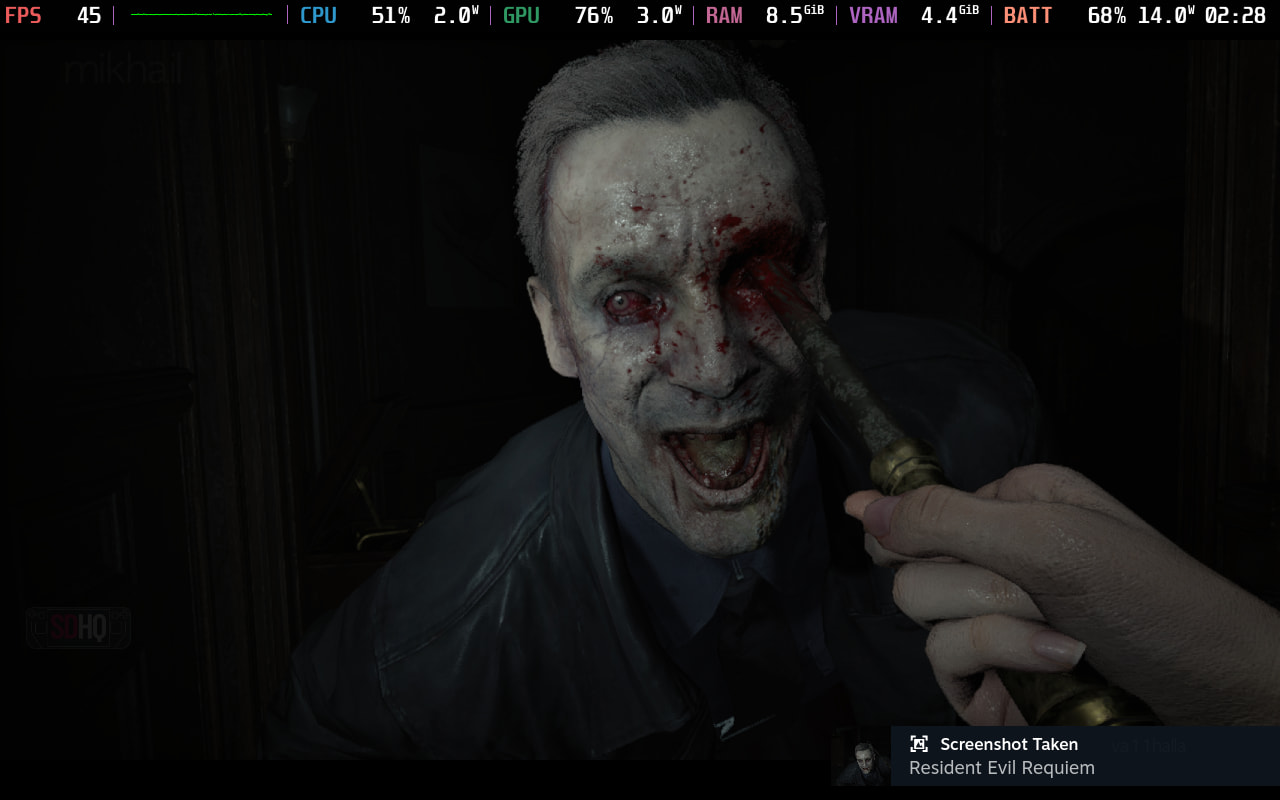 Resident Evil Requiem Is Surprisingly Playable on Steam Deck So Far - Early Impressions 4 resident evil requiem steam deck review full game impressions 40