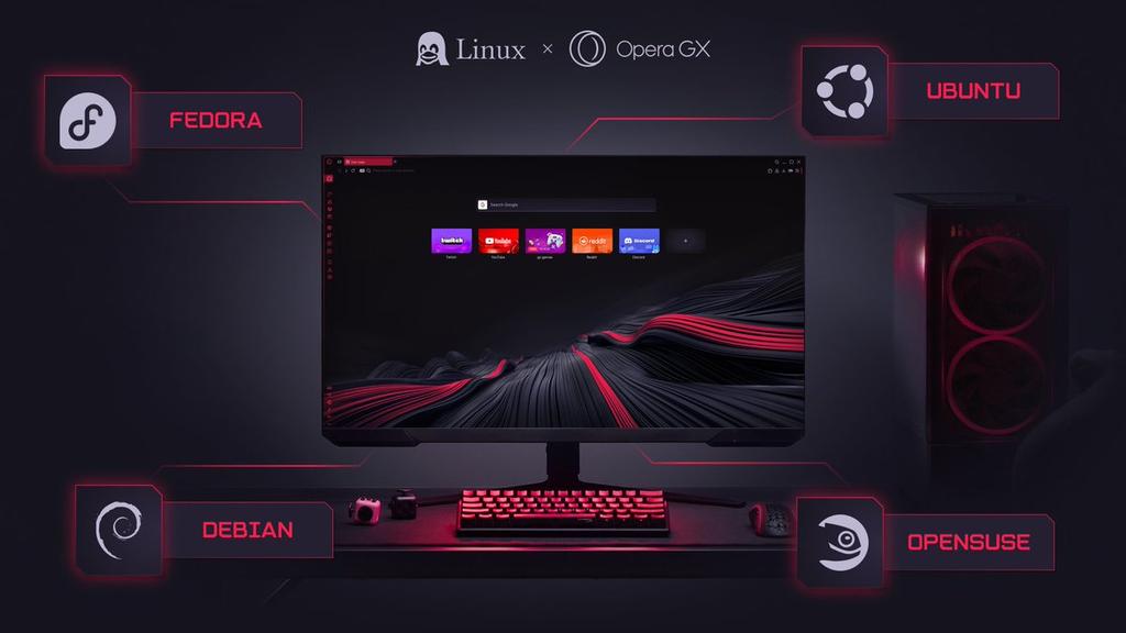 The Opera GX Browser Will Be Getting A Linux Flatpak For Handhelds, Which Includes The Steam Deck 1 OperaGX Browser Coming to Linux