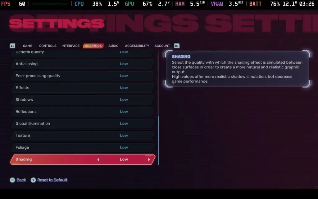 Screamer 6 ScreamerSettings2