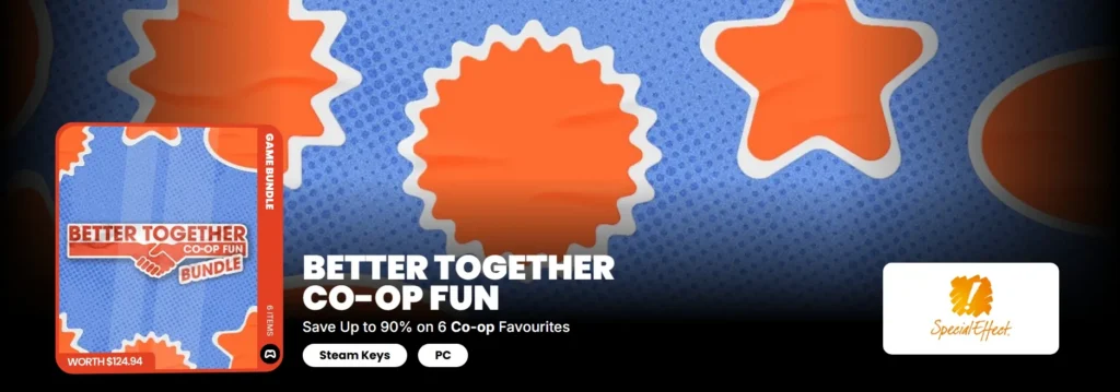 GreenManGaming's Co-Op Bundle Has Great Steam Deck Games For $12 1 GreenManGaming Better Together Co-Op Fun bundle