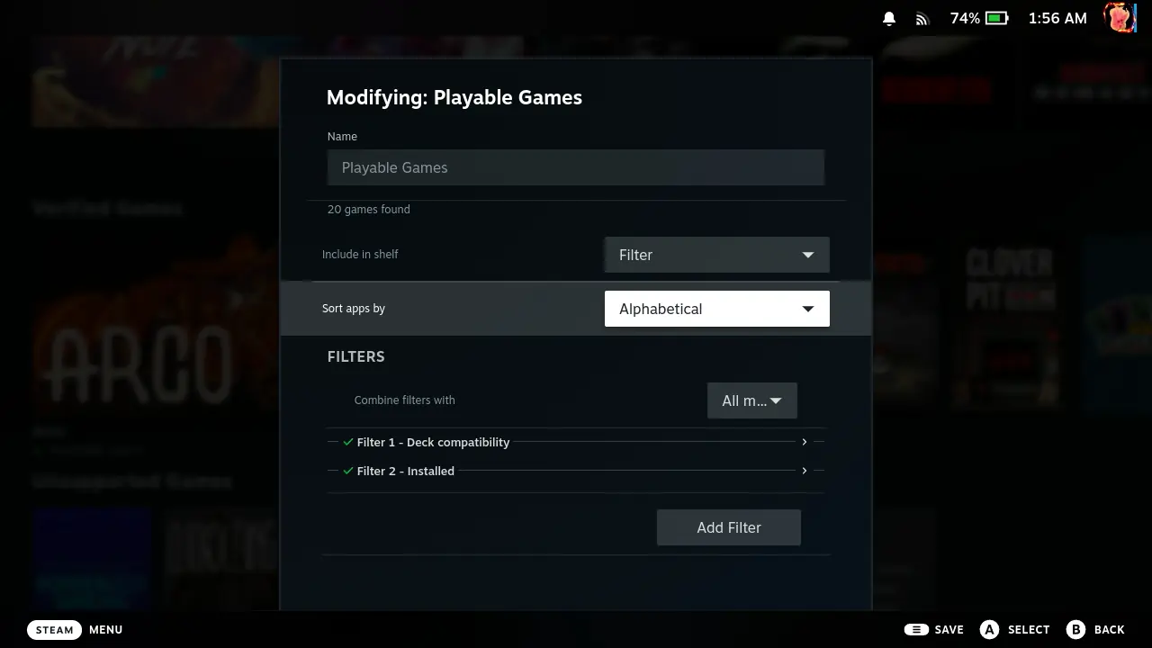 Add Game Shelves To Your Steam Deck With The Deck Shelves Plugin 2 DeckShelves2