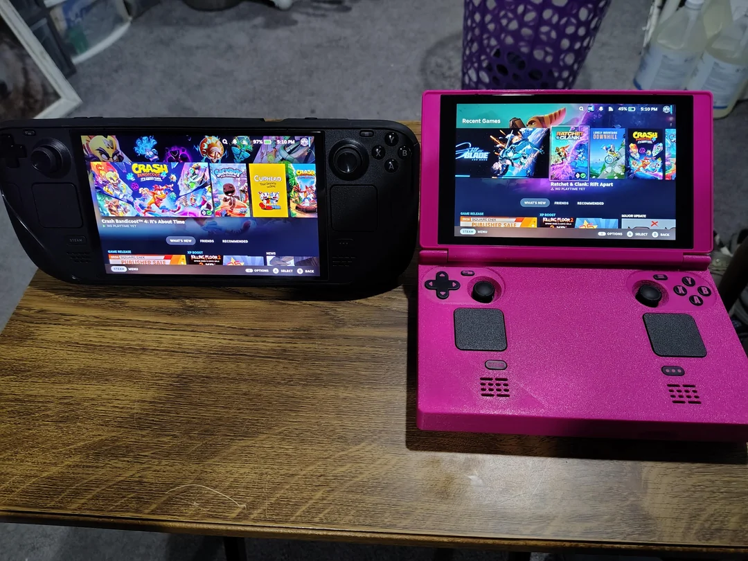 Someone Turned Their Steam Deck Into A Clamshell Handheld 1 FlipDeck1