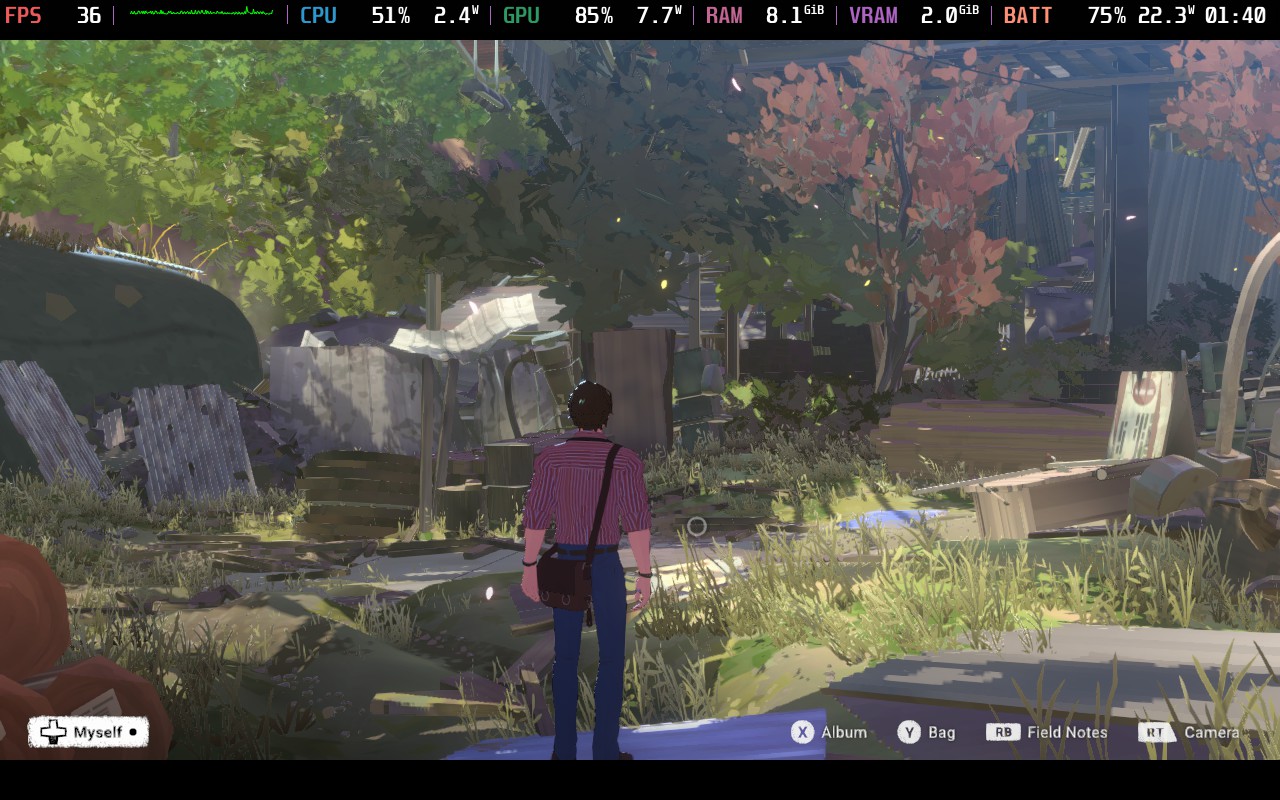 OPUS: Prism Peak Is Quite Playable On The Steam Deck 3 OPUSPrismPeakTest