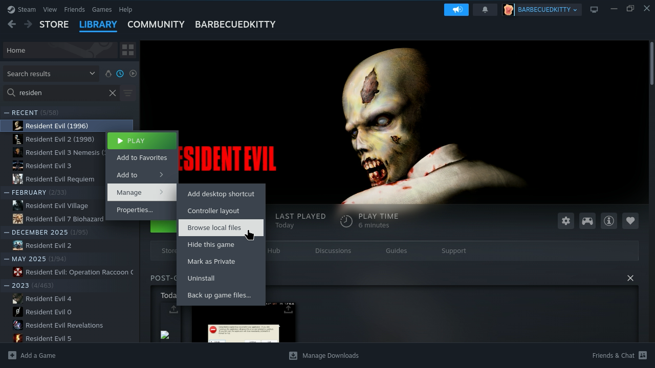 How To Play The Original Resident Evil 1 And 2 On Steam Deck 5 ResidentEvilOGSteamDeckGuide 4