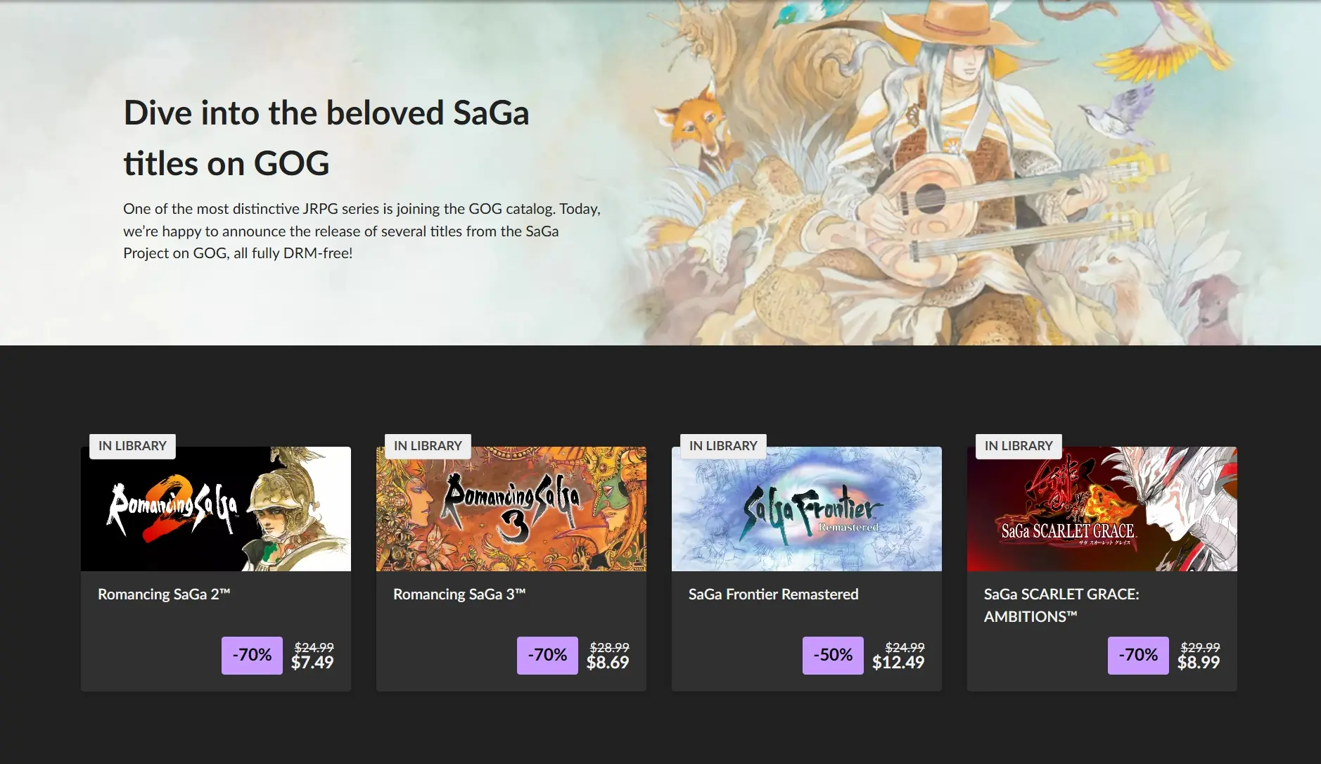 Square Enix Brings 4 Romancing SaGa Games To GOG 1 Romancing SaGa GOG