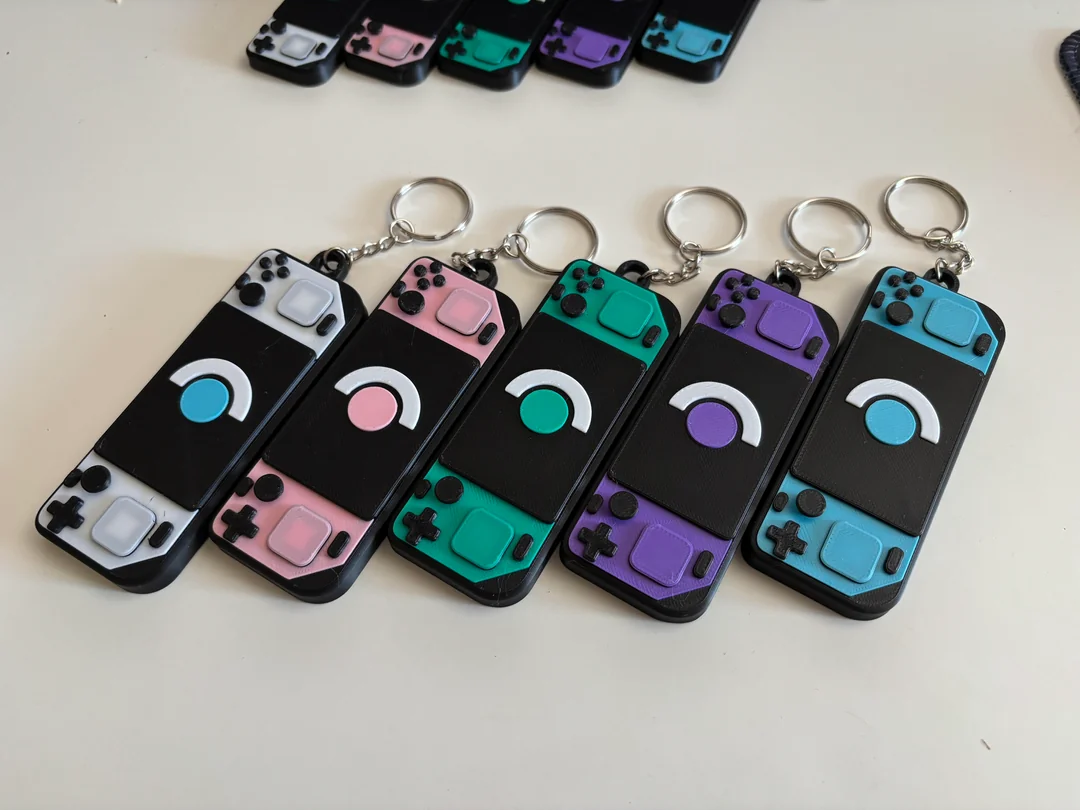 Steam Deck Mini Keychains