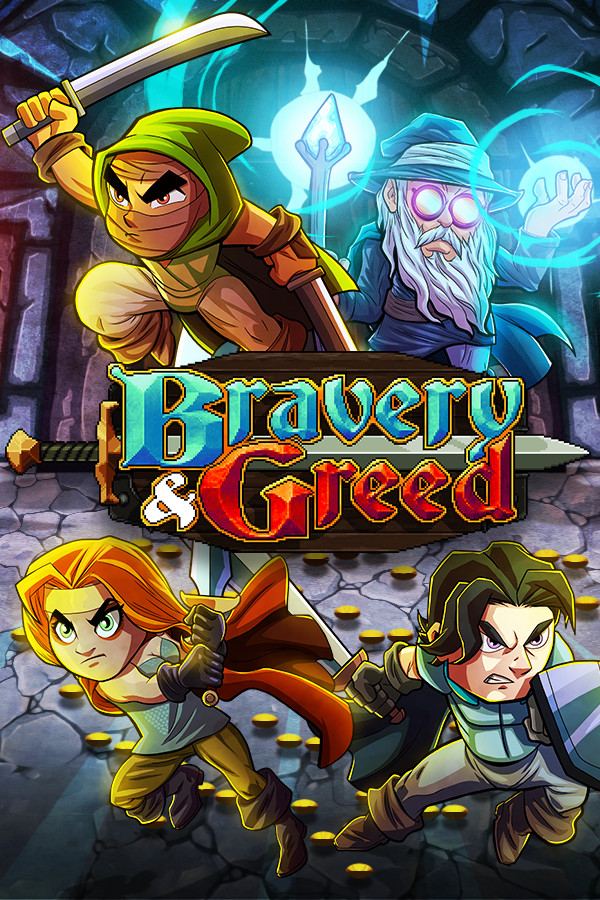 Bravery and Greed box art