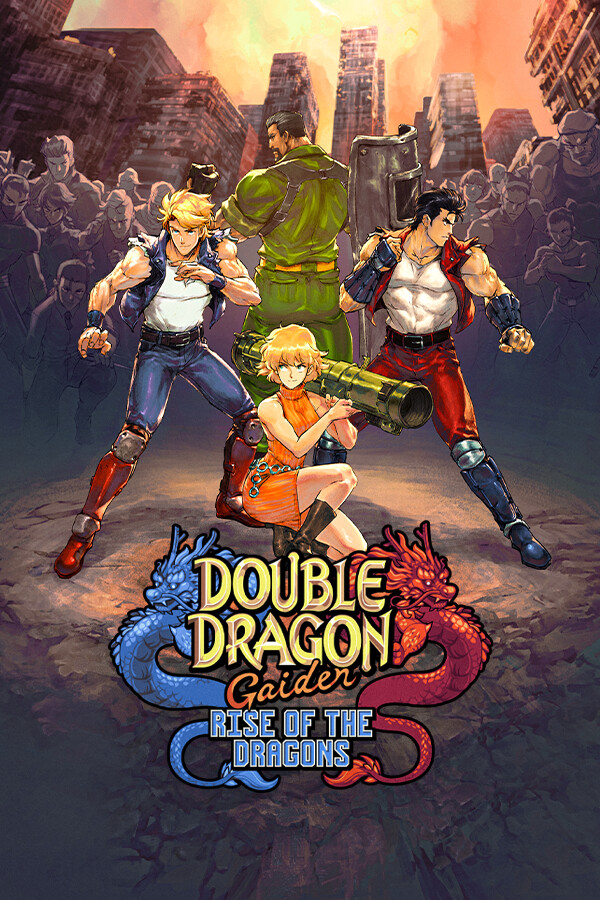 Double Dragon Gaiden: Rise Of The Dragons box art