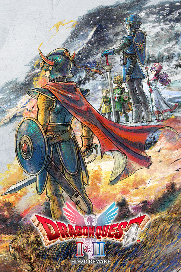 Dragon Quest 1 & 2 HD-2D Remake box art