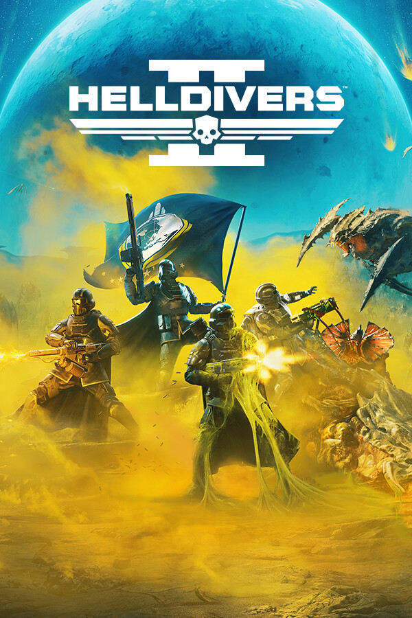HELLDIVERS 2 box art
