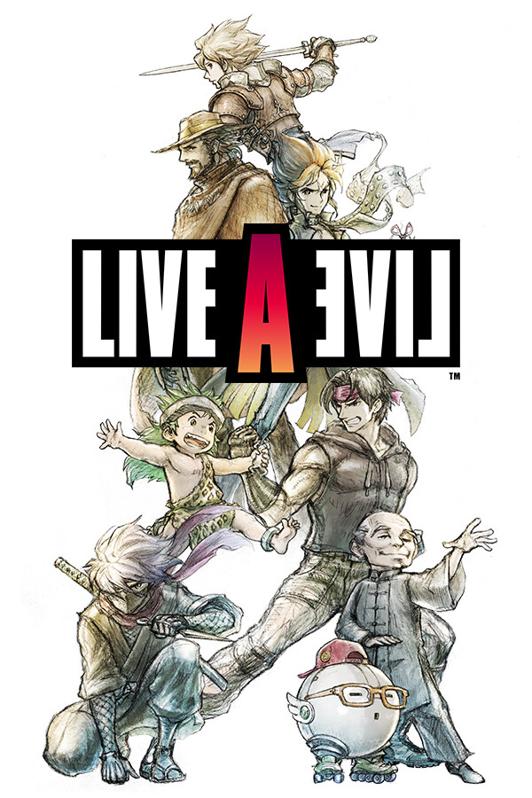 LIVE A LIVE box art